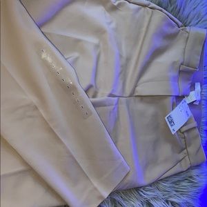 Pants with elastic waste band